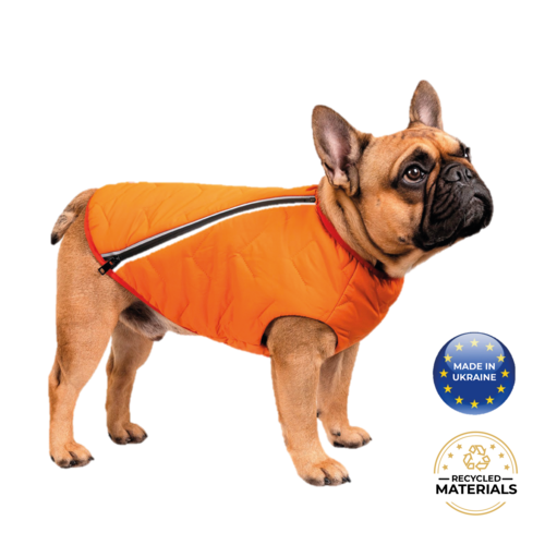 Sustainable Eco-Friendly Dog Jacket / Vest - Made in Ukraine