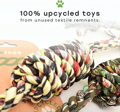 ReRope Small Knotty Upcycled Rope Dog Toys