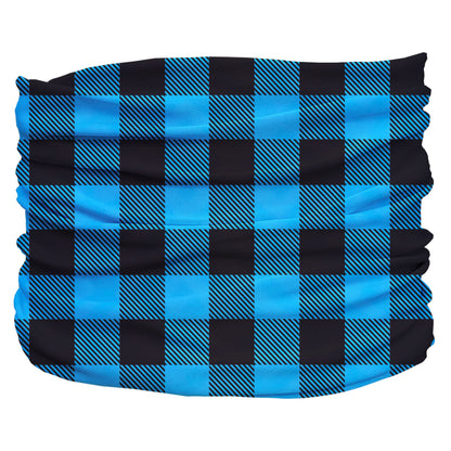 Buffalo Plaid Blue Pup Scruff